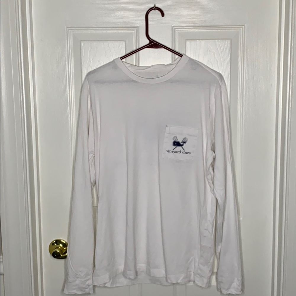 Men’s Vineyard Vines Long Sleeve Lacrosse T Shirt